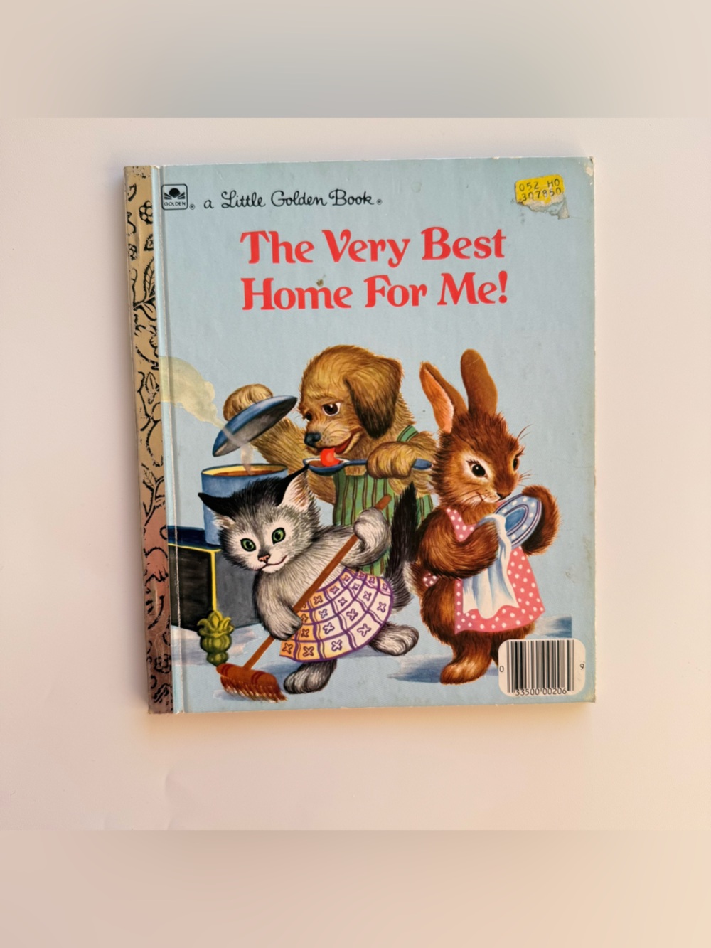 The Very Best Home For Me!- Little Golden Book- vintage 1990s